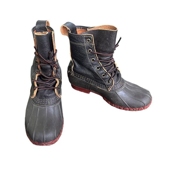L.L.Bean Boots, 8" Bison Rain Hunting women’s 6 - Picture 2 of 6